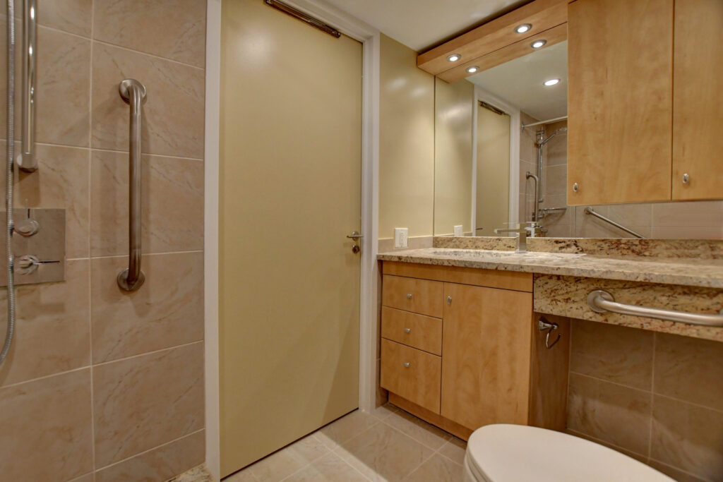 Private Bathroom With Shower, Wash Basin